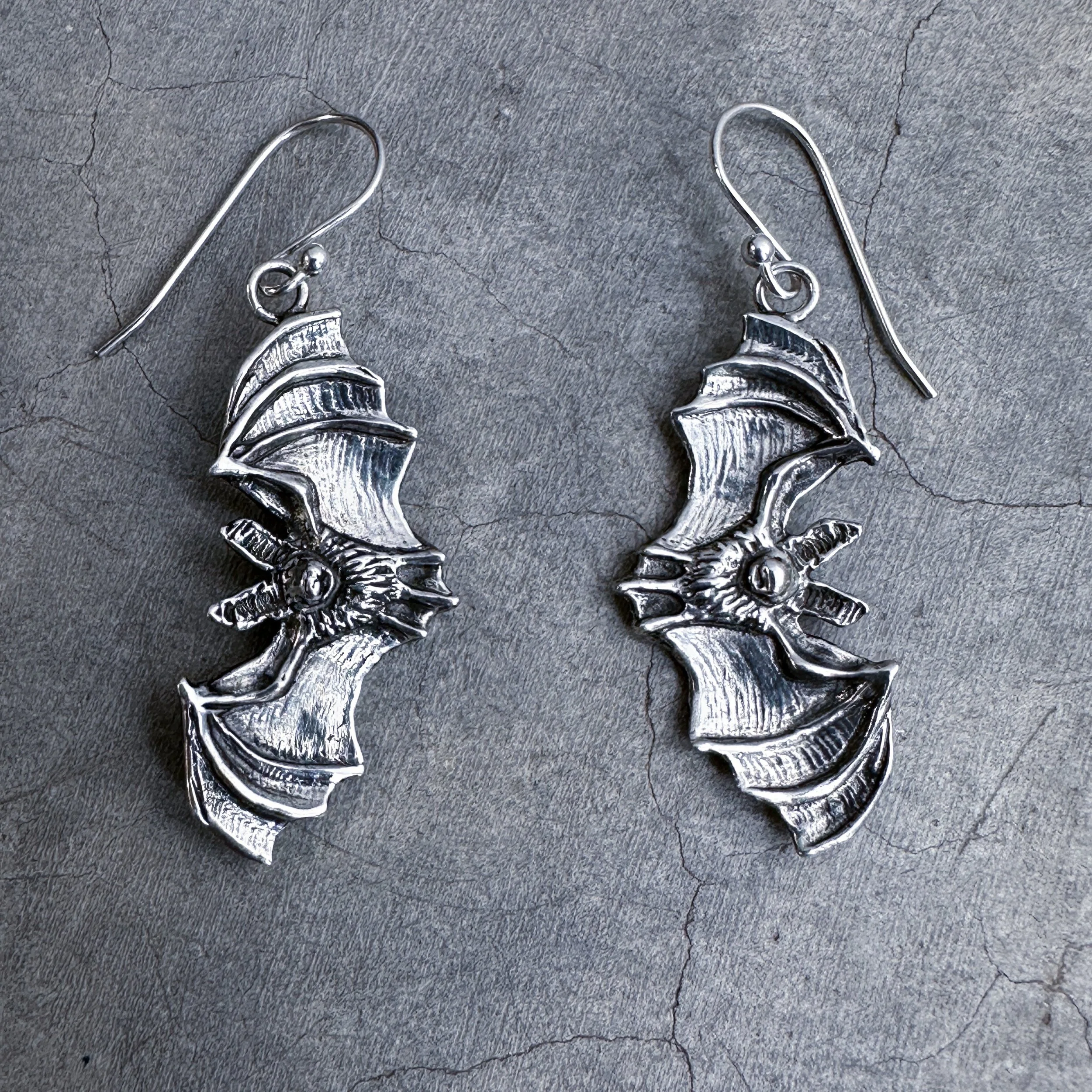 ★tnpさま専用★HOTOLI Earrings Horn FLAKE Arizona Wildcats Earrings — HELIOTROPE — handcrafted in Tucson